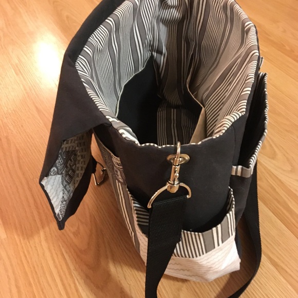 Repurposed Organic Diaper Bag - Picture 3 of 3
